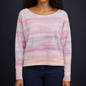 Jenni Pink and Purple  Sweatshirt